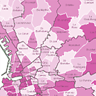 Les communes 2024 en France