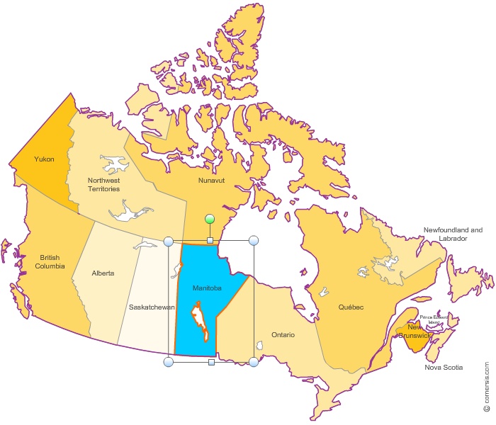 clipart canada map - photo #37