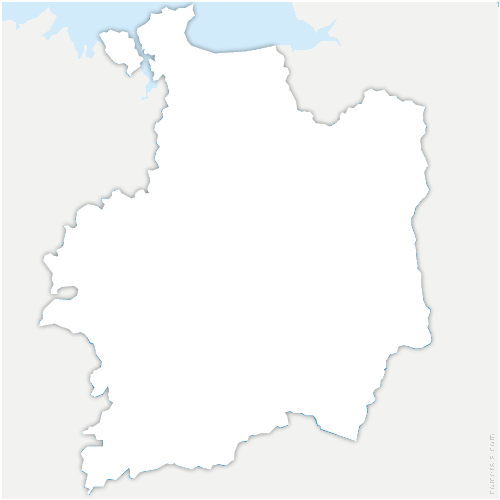 carte modifiable des  Alpes-Maritimes