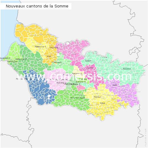 Liste des communes, cantons et communautés