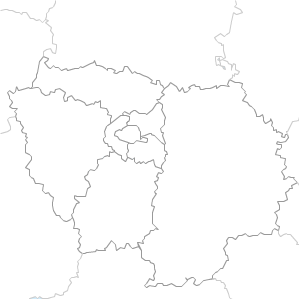 carte modifiable d' �le-de-France