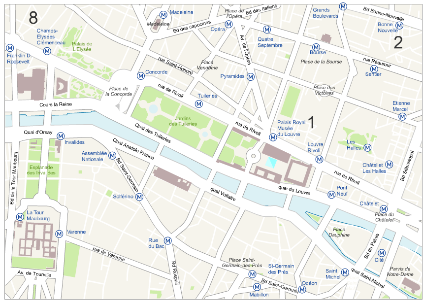 carte des villes charnom