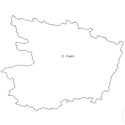Maps Of Maine Et Loire Maps Of Maine Et Loire