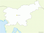 Slovenia free customizable map