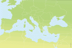 Free Mediterranan sea map