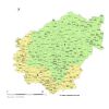 Carte circonscriptions de la  Corrèze