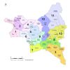 Carte circonscriptions de la  Seine-Saint-Denis
