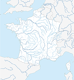 Free map of the main rivers and streams of France.