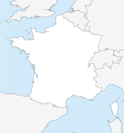 Free map of France with neighboring countries.