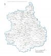 carte des villes et villages d' Eure-et-Loir