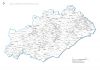 carte des villes et villages de l' Hérault