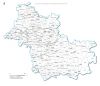 carte des villes et villages du  Loir-et-Cher