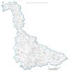 carte des villes et villages de  Meurthe-et-Moselle