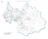 carte des villes et villages de la  Savoie