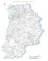 carte des villes et villages de  Seine-et-Marne