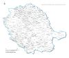 carte des villes et villages du  Tarn