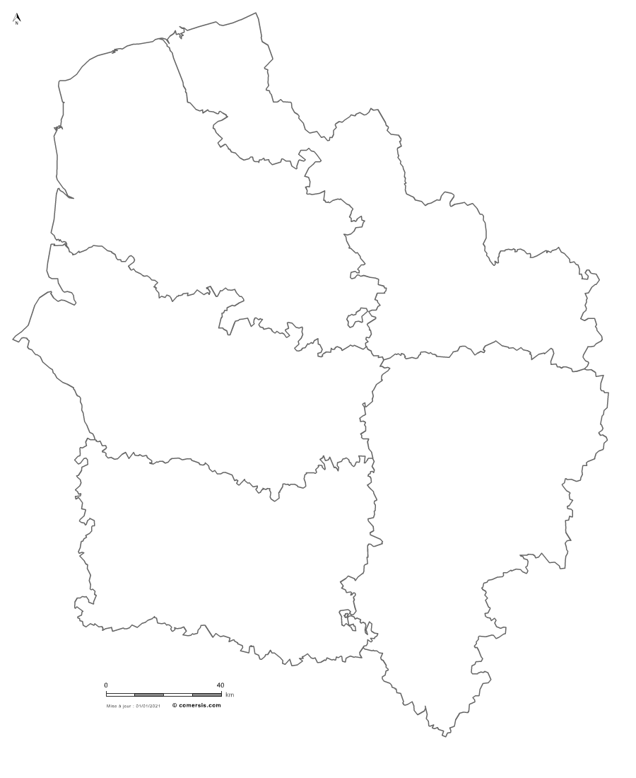 carte gratuite des Hauts-de-France