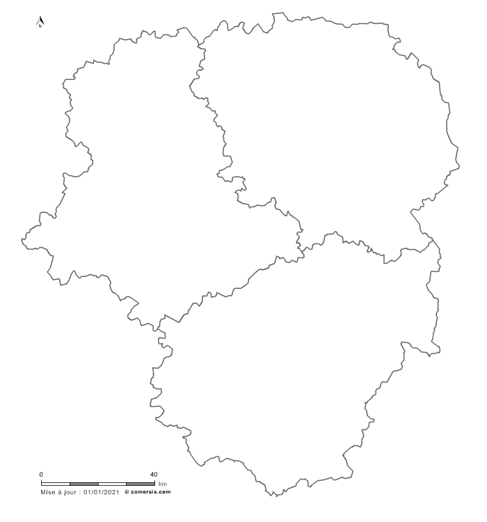 carte gratuite du Limousin